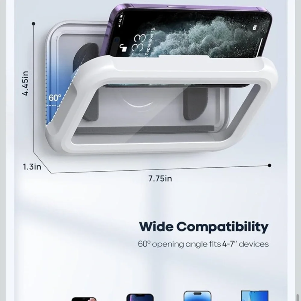 Topia Waterproof Phone Case - White